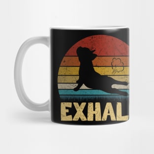 FRENCH BULLDOG EXHALE VINTAGE Mug